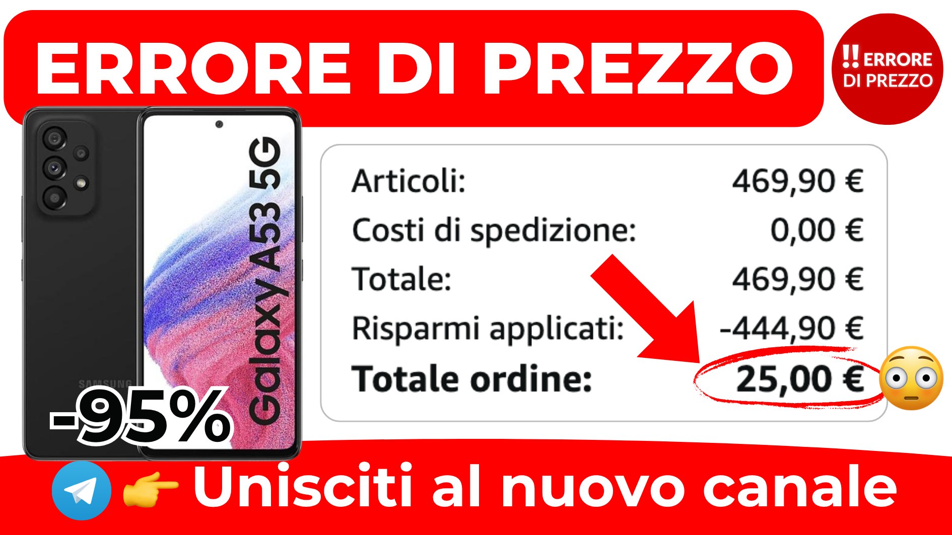 ‼️ULTIMA OFFERTA💰- Migliori Offerte e Codici Sconto 💣