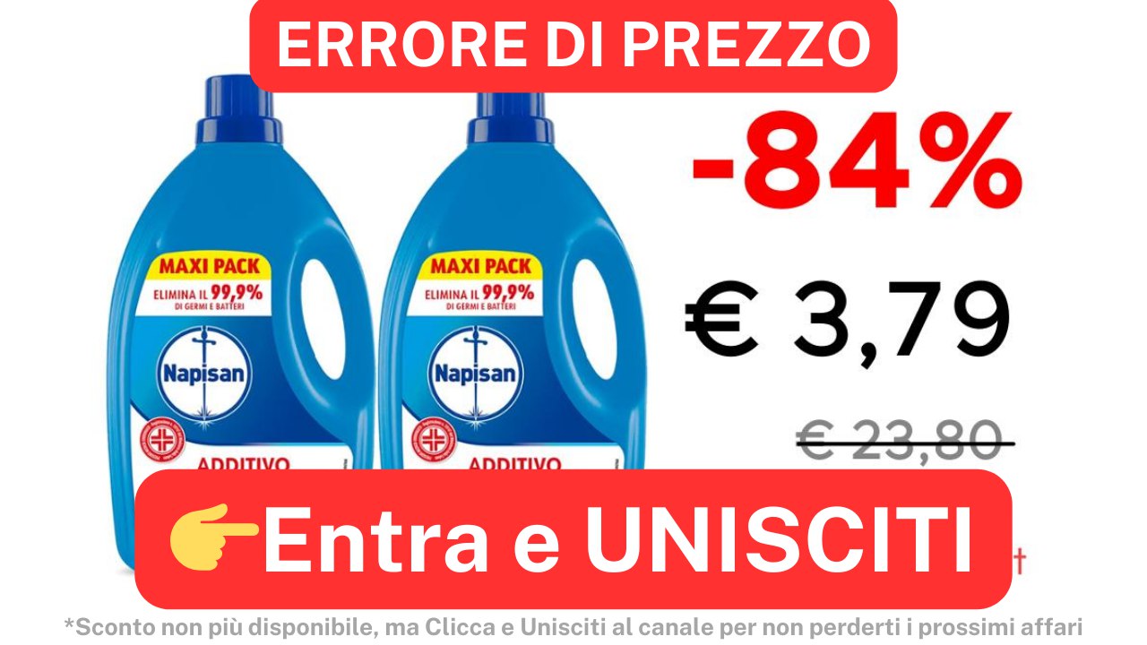 OFFERTAZZE ❎ Errori a Raffica