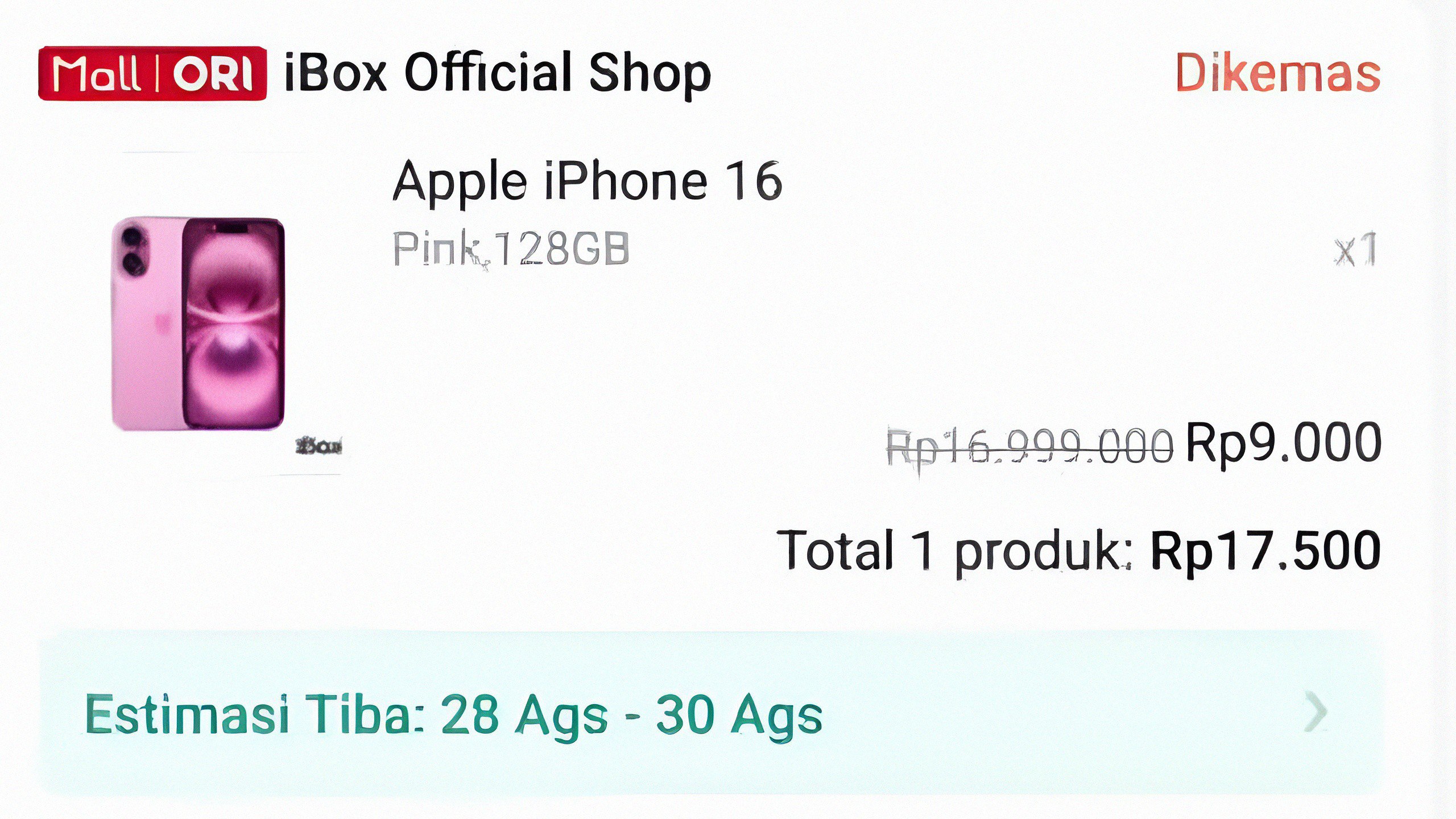 Racun Shopee (PAPA SHOPEE)