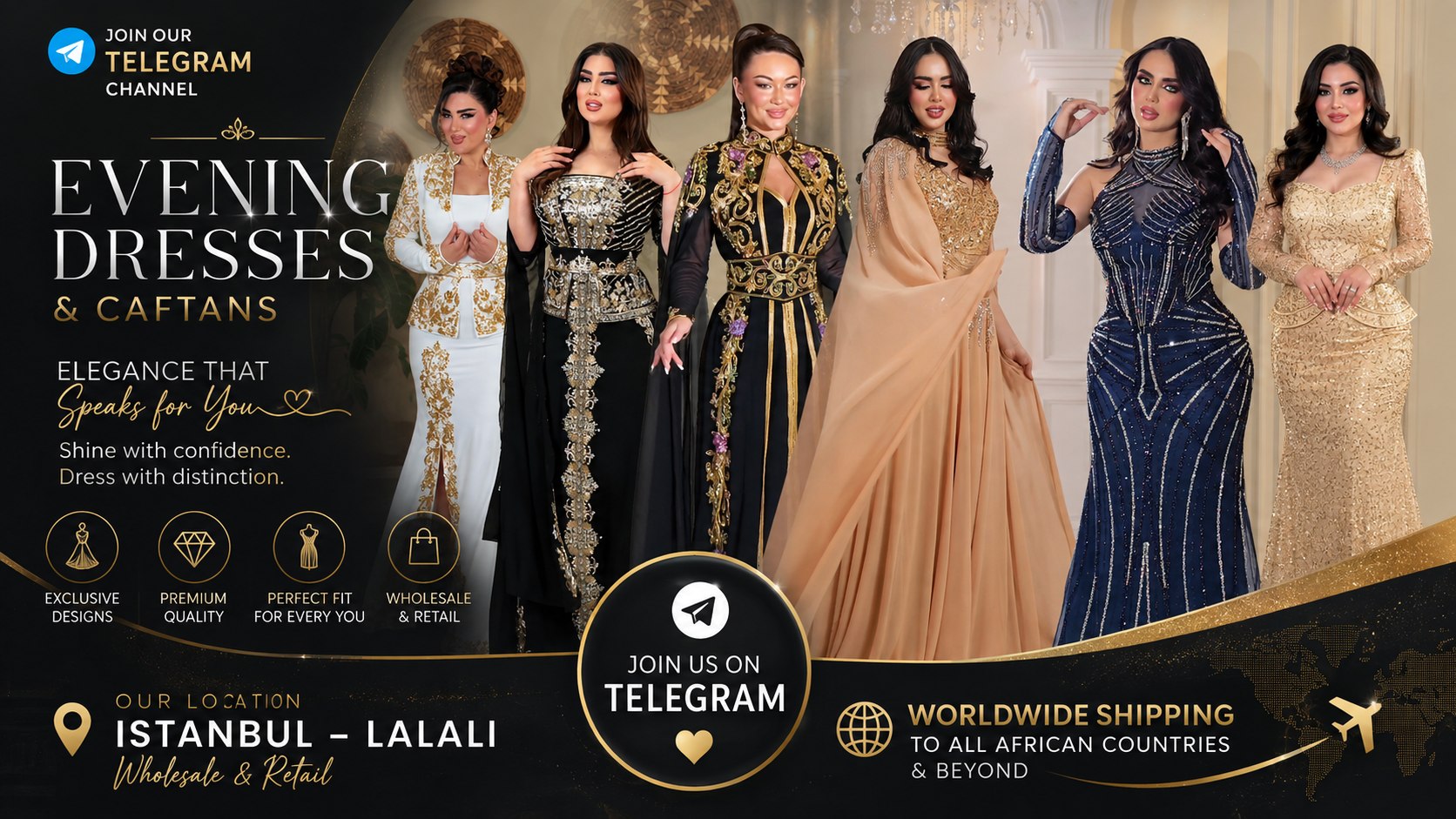 1.Evening Dresses فساتين سهرة