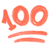 💯